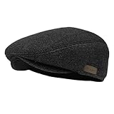 Vmevo Men's Flat IVY Gatsby newsboy Cap Warm Winter Driving Hunting duckbill Hat