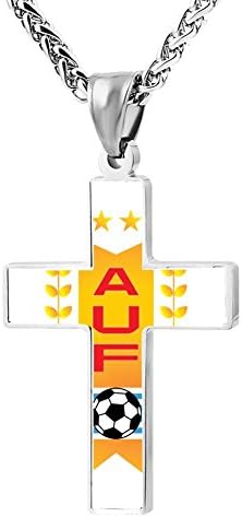 LUQeo Uruguay Christianity Cross Necklace Cool Lord Jewelry Pendant