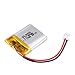 uxcell Power Supply DC3.7V 480mAh 2P PH 2.0mm Pitch Li-ion Rechargeable Lithium Polymer Li-Po Battery