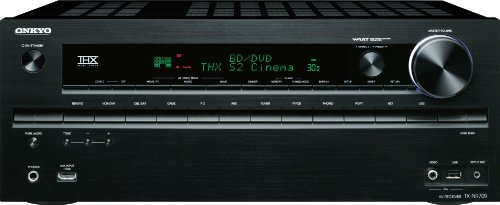 Onkyo TX-NR709 7.2-Channel Network A/V Receiver (Black) (Discontinued by Manufacturer)