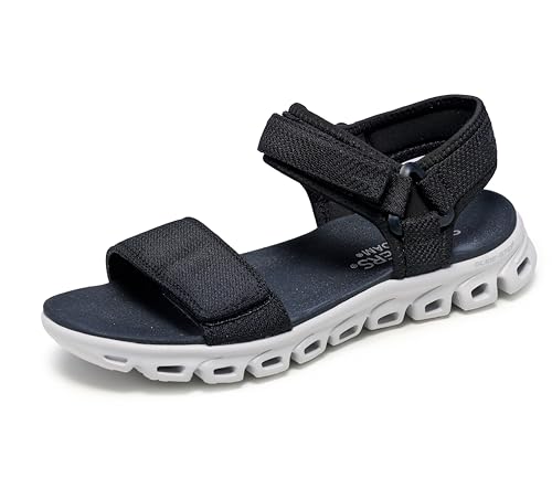 Skechers Women's GLIDE-STEP - NEW FLOW, Adjustable Mesh Quarter Strap Slingback…