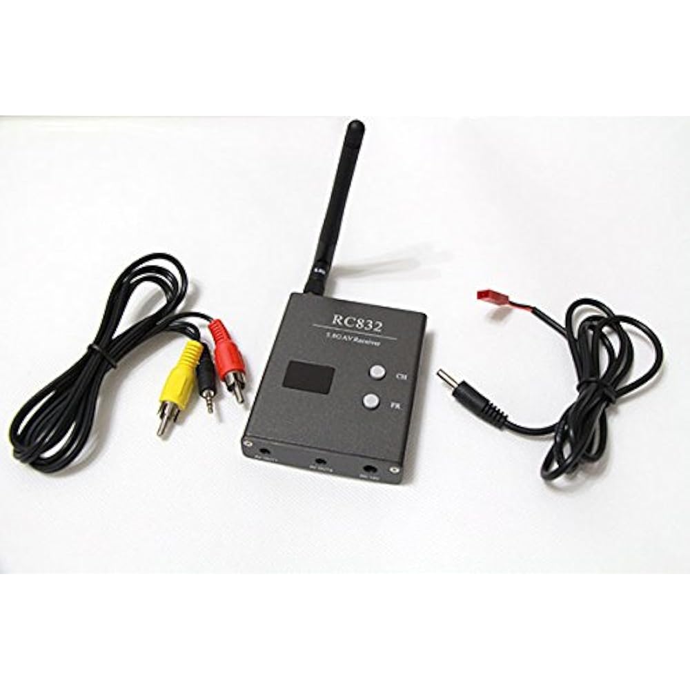 5.8G Wireless Audio Receivers & Adapters 40CH FPV AV Video W/ Led