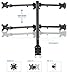 VIVO Steel Hex LCD/LED Computer Monitor Heavy Duty Desk Mount Fully Adjustable Stand | Holds Six (6) Screens up to 32” (STAND-V106A)thumb 2