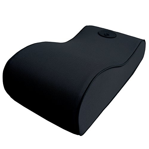 Memory Foam Car Armrest Pillow Breathable Soft Car Center Consoles Cushion All Seasons Universal Auto Seat Arm Rest Pad Mat - Black - Thumbnail 4
