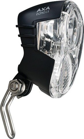 Scheinwerfer AXA Echo 15 Steady f.Nabendynamo mit Halter und Kabel