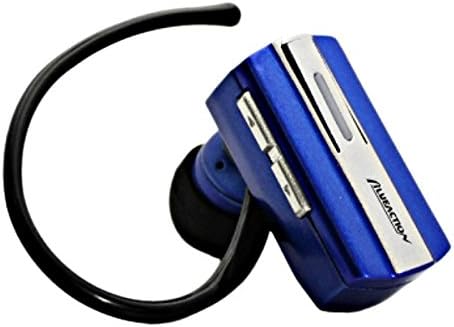 Lightweight, Low Profile Wireless Mini Bluetooth Earpeice Headset With Simple Three Step Connect (White)