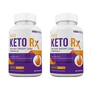 PRO Keto RX (120 Capsules) Weight Loss & Fat Burn Formula – 2 Months Supply