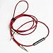 NewFantasia audiocab158 Replacement Cable and Remote Mic for iPhone iPod iPad to Sennheiser Momentum Headphone, Red