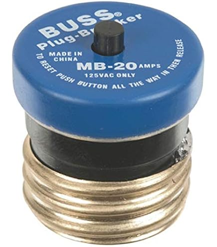 Disjoncteur Miniature (mini Breaker) Bussmann BP/MB-15 - 15 Ampères - Neuf Sous Emballage