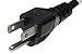SF Cable 10ft Right Angle NEMA 5-15P to IEC 320 C13 Standard Power Cord, 18AWG Heavy-Duty AC Power Cable