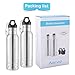 Bottle Insulator,Beer Bottle Cooler,2 Pack 12 oz Stainless Steel Beer Bottle Holder and Insulator Beer Bottle Insulator with Bottle Opener