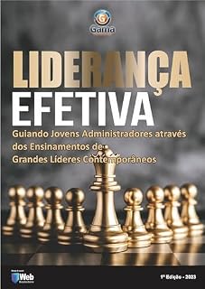 Livro Liderança Efetiva: Guiando Jovens Administradores através dos Ensinamentos de Grandes Líderes Contemporâneos