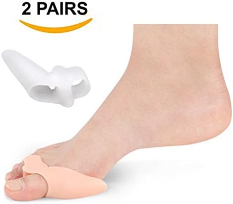 Caitao Toe Separators Bunion Corrector,Toe Straightener for Hallux Valgus,Pain Relief