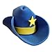 Giant BLUE Foam Cowboy Western Novelty Hat