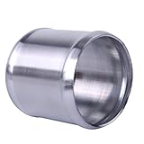 Hiwowsport Alloy Aluminum Hose Adapter 76mm Length Joiner Pipe Connector (63mm (2.5 inch))