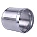 Hiwowsport 3inch Length Alloy Aluminum Hose Adapter 76mm Length Joiner Pipe Connector (51mm(2 inch))