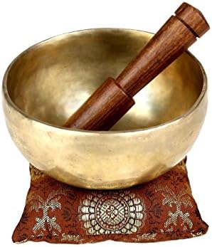 6" Superb B Crown Chakra Old Tibetan Singing Bowl, Meditation bowls,Hand beaten singing bowl, Handmade bowl from Nepal,Singing bowls