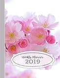 2019 Weekly Planner: Large Calendar Journal - Schedule Organizer For Women - 12 Month 52 Weeks Plus by Stylesyndikat Planner Calendar