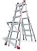 Little Giant Classic 10126LGW 300-Pound Duty Rating Ladder System with Work Platform, 26-Foot