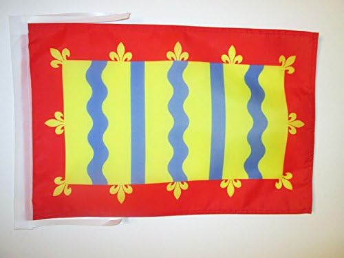 AZ FLAG, Cambridgeshire county Flag, 18'' x 12'', 100% Polyester County of Cambridge, England Small Banner with Two Cords