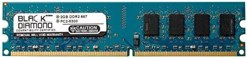 2gb Ram Memory For Dell Dimension 9100 9150 9200 Dm061 Dxp051 Black Diamond Memory Module Ddr2 Dimm 240Pin Pc2-5300 667Mhz Upgrade