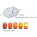 Himalayan Salt Lamp Cord Original Replacement Cord with Dimmer Switch,E12 Candelabra Screw Base Hanging Light Bulb Extension Cord Adapter with 59 inch Wire (White)