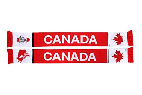 Euroscarves National Soccer High-Definition HD Knit Scarf (Canada) - Thumbnail 4