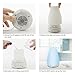 Zookki Essential Oil Diffuser, 2-Pack Aroma Diffuser Cool Mist Humidifier with 8 Color LED Lights Changing, Adjustable Mist Mode and Waterless Auto Shut-off for Home Office Baby …