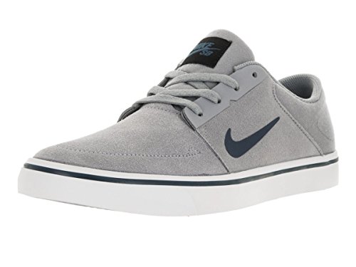 Nike Men's SB Portmore Stealth/Squadron Blue Skate Shoe 8.5 Men US- Buy Online in United Arab 