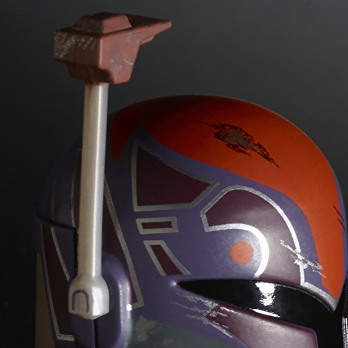 Star Wars Black Series Titanium Series Sabine Wren and Darth Vader Helmets