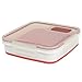 Cool Gear cool gear 2 PACK - EXPANDABLE ON THE GO - W/BONUS STEAMER TRAY, Red