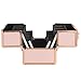 Beautify Large Makeup Cosmetic Organizer Train Case 14