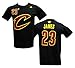 Cleveland Cavaliers Lebron James adidas NBA Finals Black Jersey T-Shirt