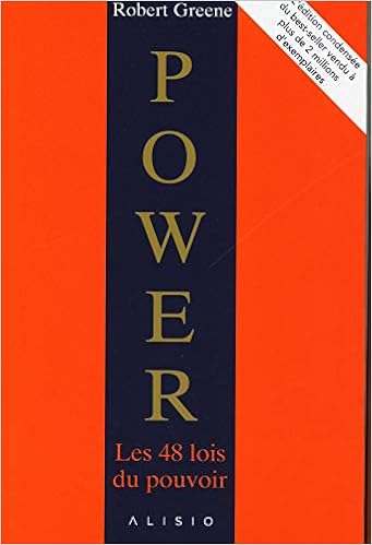 Power Les 48 Lois Du Pouvoir Alisio French Edition Greene Robert 9791092928143 Amazon Com Books
