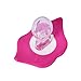 1 pcs Cute Kids Baby Lip Silicone Funny Nipple Dummy Baby Soother Nipples Teether Baby Pacifier Care, Rose