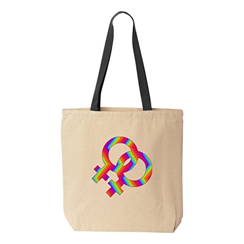 Female Couple Pride Canvas Tote
