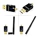 SeoJack AC600 Dual Band(5GHz and 2.4GHz) Wireless USB Wifi Adapter With External Antennas,For Device of Windows XP/Vista/7/8/8.1(32/64bits)/ MAC OS X 10.7.X and Above