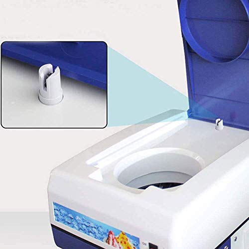 Ice Shaver Schnee-Kegel-Maschine Eiszerkleinerungsmaschinemaschine Tabletop Shaved, elektrische Schneeflocke-Eis… – Bild 5