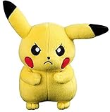 Tomy Pokemon Small Plush - Angry Scowling Pikachu