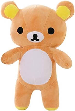 TAA19- Stuffed & Plush Animals - Super Cute Soft Plush Lazy Bear Rilakkuma Bear Doll Birthday for Childrens&Girls 1 PCs