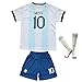2019 Copa Soccer Team America Argentina Brazil Colombia Messi Neymar James Kids Jersey Shorts