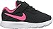 Nike Girl's Tanjun Shoe Black/Hyper Pink/White Size 9 M US