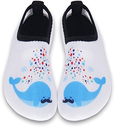 DKRUCAK Kids Swim Water Shoes Baby Boys Girls Toddler Quick-Dry Barefoot Aqua Socks Shoes for Beach Pool Surfing Walking
