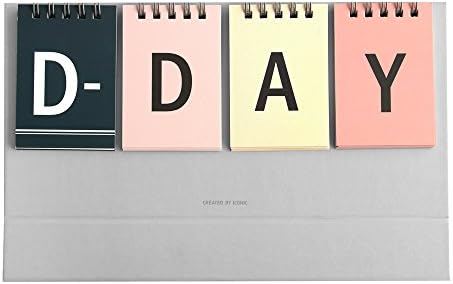 アイコニック D Day カレンダー カウントダウンカレンダー カラー カレンダー カウントダウン 卓上 受験 おしゃれ Tarunniketanpublicschool Com