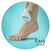 Scholl Velvet Smooth Electric Foot File with Exfoliating Refill, Blue