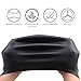 Dimples Excel Silicone Long Hair Swim Cap with Ear Pocket (2 Pack)