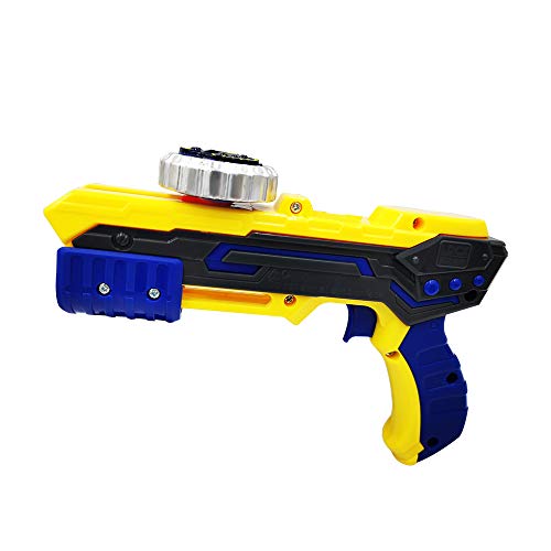 3T6B Magic Gyro 4th Generation Mini Edition- New Bey Battling Top Kind of Battle Dream Gyro Gun Launcher Boy Magic Fighting Gyro Children's Toy-Flame Storm
