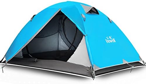 outdoor double double tent/ camping gear kit/Aluminum ultra-light waterproof camping tent