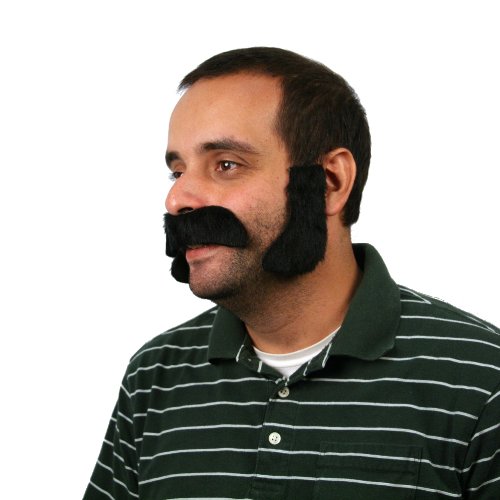 Cut To Shape Moustache And Sideburn Kit : set of 3