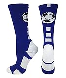 MadSportsStuff Soccer Ball Athletic Crew Socks